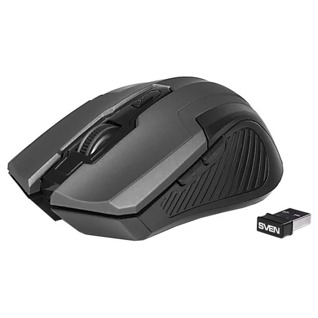 Мышь SVEN RX-355 Wireless (серый)